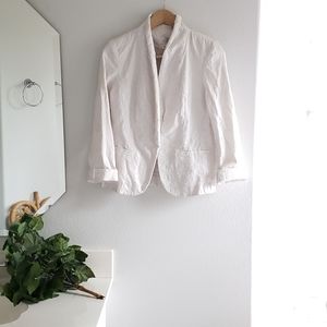 LC Lauren Conrad Off White Imprint Blazer Size 6